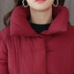 Women's Cotton-padded Jacket 2021 Jacket Women's Mid-length Korean Style Over-the-knee Cotton-padded Jacket Winter Jacket To Increase Thickening