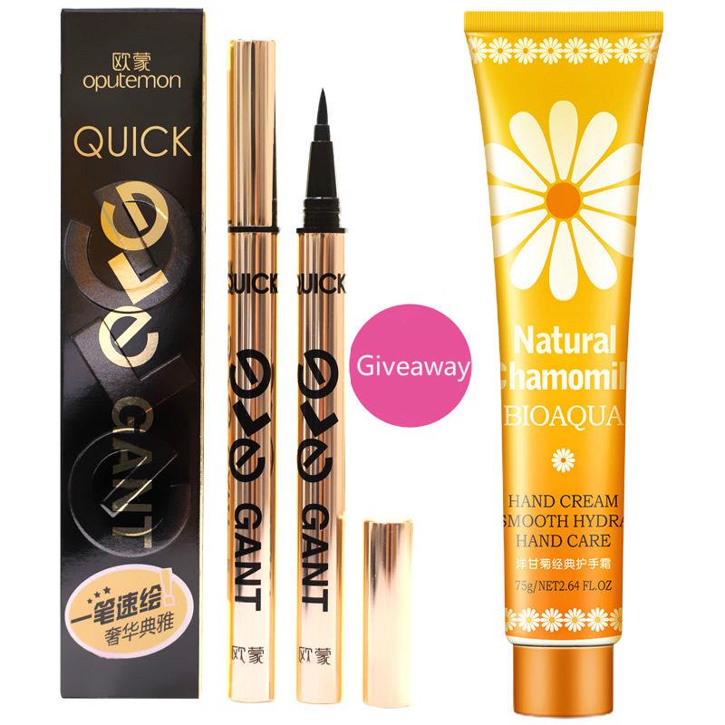 Eyeliner is not easy to discolor, long-lasting makeup, eyeliner, hard head, waterproof, non-staining