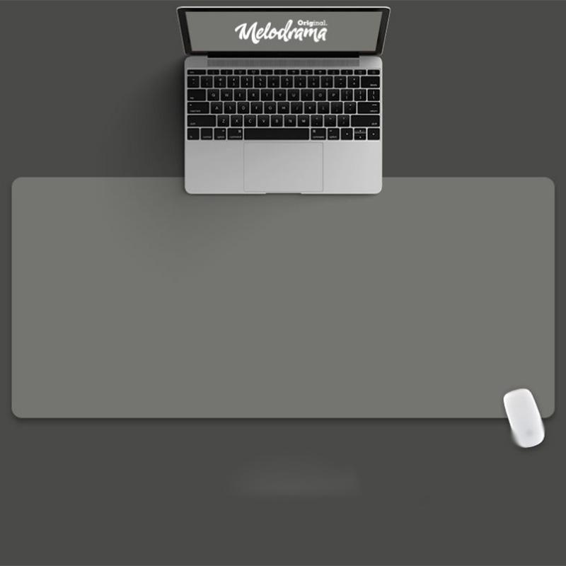 Chinese Style Solid Color Mouse Pad Oversized Office Computer Keyboard Pad Desk Pad Student Custom Medium Trumpet