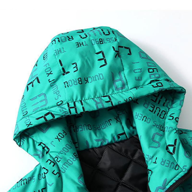 Plus Velvet Plus Size Jackets Cotton Jacket Men's Thickened Jacket Loose Warm Men's Cotton Trend Men