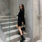 Khaki Jacket Female Spring and Autumn Loose Sense of Design Qualities Leisure Suit Jacket Lady Loose Long-sleeved Jacket