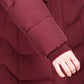 Long Over-the-knee Thick Cotton-padded Jacket Middle-aged and Elderly Winter Jacket Cotton-padded Jacket Plus Size Cotton-padded Jacket for Ladies