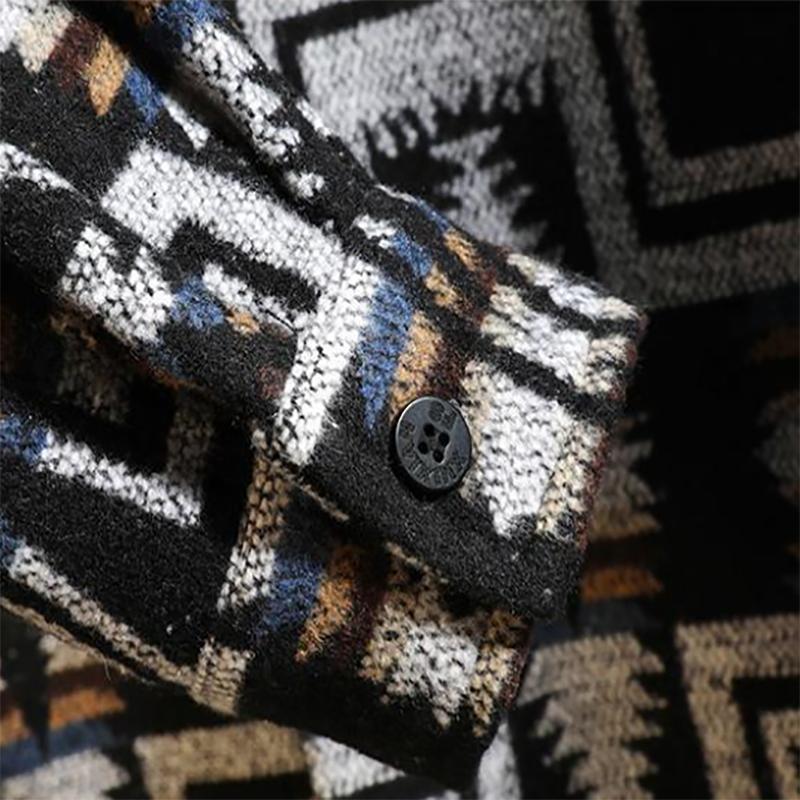 Woolen Jacket Men's Spring and Autumn Retro Niche on The Clothes Loose Extra Large Casual Jacket