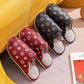 Indoor Non-slip and Dirt-resistant Cotton Slippers To Keep Warm Autumn and Winter Flat Shoes Fashion Casual