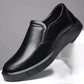 Leather Men's Shoes Business Casual Shoes Middle-aged and Elderly Non-slip Foot Shoes Spring and Summer New Thick-soled Shoes Walking Shoes Dad Shoes