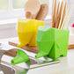 Creative Elephant Shape Kitchen Plastic Chopsticks Box Tube Tableware Storage Box Flower Pot