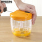 Multifunctional Meat Grinder Manual Food Chopper Onion Vegetable Cutter