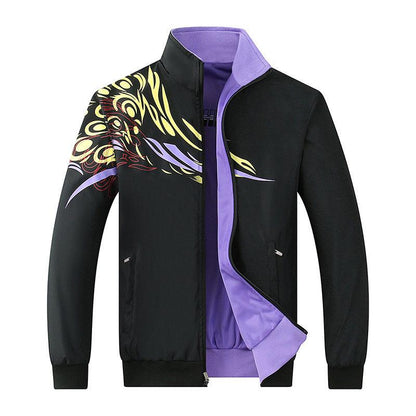 Men Baseball Jacket Autumn Male Coats Slim Fit Pilot Jackets Men's Stand Collar Bomber Jacket Coat