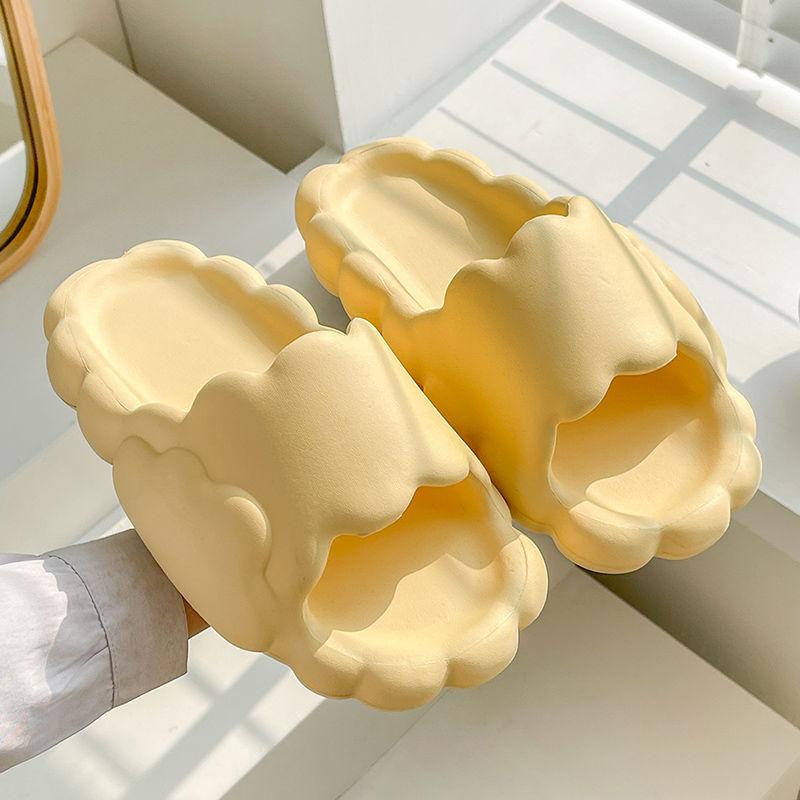 Soft Slippers Women's Summer Home Indoor Thick-bottomed Bathroom Bath Non-slip Couples Household Feces Sense Sandals and Slippers Men