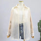 Sun Protection Loose Cardigan Streamer Long Sleeve Shirt Women's Tops Long Sleeve Thin Coat
