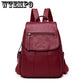 Fashion School Backpack Teenage Girls High Quality Leather flower Women Shoulder Bag Backpack