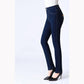 High Waist Stretch Jeans Women's Straight Embroidered Denim Trousers Large Size Loose Jeans Pants Spring and Autumn Long Casual Denim Trousers