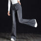 Women's Jeans Spring and Autumn Models Straight Wide-leg Pants Flared Pants Women's High-waist Drape Trousers Micro Trousers