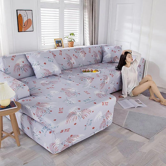 Four Seasons Universal Stretch All-Inclusive Fabric Full Cover Anti-Slip Sofa Cover