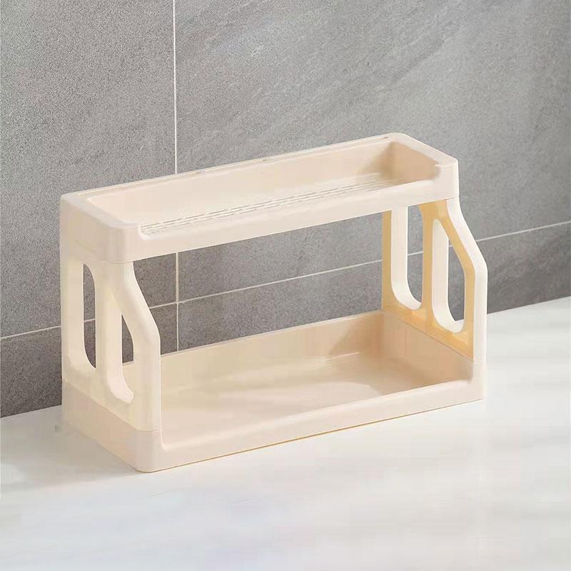 Spice Rack Kitchen Storage Rack Oil Salt Storage Rack Seasoning Household Floor Multi-layer Knife Rack Cutting Board Rack Home Storage Organizer