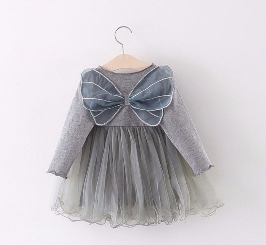 Girls' Dresses Korean Style Western Style Children's Fluffy Yarn Skirts Baby Girls Summer Dresses Princess DressesSpring and Autumn