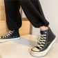 Street-fried Overalls and Black High-waist Trendy Ripped Pants Women Loose and Thin All-match Straight Wide-leg Casual Pants