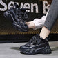 Daddy shoes female sports shoes ins female wild thick-soled shoes female students Korean version