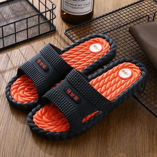 Couple Spring and Summer Slippers for Men and Women Indoor Non-slip Wear-resistant Soft Bottom Slippers