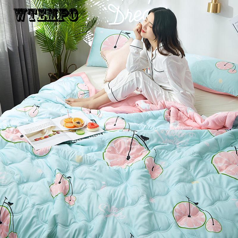 WTEMPO Brand Thin Quilt Comfortable Cotton Summer Air Conditioner Was Summer Fashion Was  Fashion