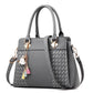 Patent leather bag Big capacity Woman bag European and American style Shoulder Handbag Trendy wild
