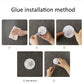 Wall-mounted Makeup Mirror Bathroom Bedroom Punch-free Suction Cup Round Beauty Mirror