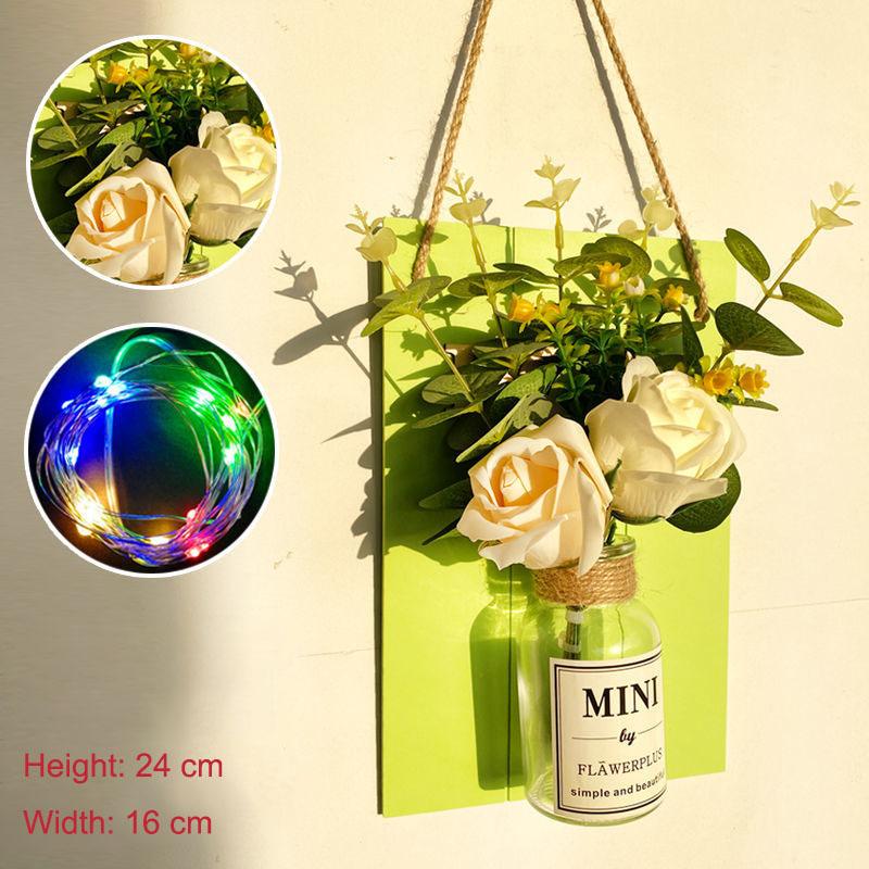 Wall Decoration Small Pendant Bedroom Room Creative Wall Hanging Living Room Wall Flower Wall Indoor Wall Hanging