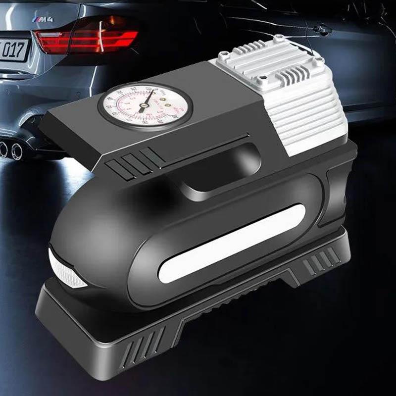 Small Data Display Inflatable Car Inflatable Pump Small Car Electric Vehicle Universal Aerated Multi-function Inflatable Pump High Power
