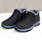 Female Winter Plush Thickened Cotton Shoes Women's Large Size Walking Shoes Anti Slip Soft Soled Sports Shoes