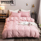 Bedclothes Urban Stripe Home Textile Four Piece Set Soft and Comfortable Quilt Cover