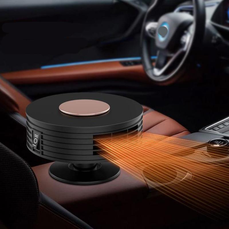 200W Car Electric Heater Windshield Defroster Clothes Dryer Portable Air Purifier for Car Truck RV SUV