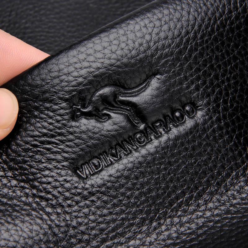 Casual Men Briefcase Leather Business Bag Men's Messenger Shoulder Bags Crossbody Bags for Men
