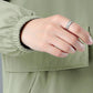 Windbreaker Women's Short Jacket Spring Loose Stand Collar Loose Jacket Women's Spring and Autumn
