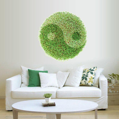 [Wall sticker ]3d Green Grassland Wall Stickers Bathroom Living Room Kitchen Bedroom Floor Creative