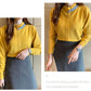 Autumn and Winter Pullover Loose-fitting Outer Wear Fashionable Bottoming Shirt Long-sleeved Knitted Female Top