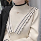 Half-high Neck Sweater Women's Autumn and Winter New Slim Stretch Sweater Long-sleeved Bottoming Outer Jacket Warm Sweater