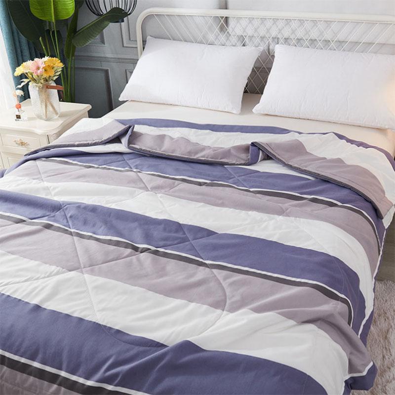 Washed Cotton Summer Quilt Multi-size Air Conditioner Quilt Summer Cool Quilt Single Double Student Summer Thin Summer Quilt