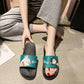 Slippers Female Summer Wear Cartoon Cute Korean Students All-match Home Non-slip Indoor Sandals and Slippers