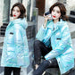 Women's Cotton-padded Clothes Colorful Bright-faced Loose Down Cotton-padded Jacket Fashion Padded Jacket
