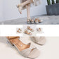 All-match Word Buckle Flip Flops Women's Sandals Summer Platform Platform Shoes Student Flat Roman Shoes