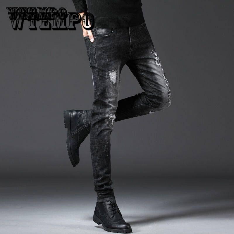 Jeans Fashion Men's Pants Tights Jeans