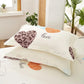 100% Cotton Print Pillowcase Plus Size Thickened Pillowcase Single Double Bedroom Bedding