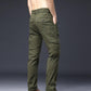 Men's Cargo Pants Elastic Straight Fit Loose Comfort 6 Pocket Youth Kargo Jogger