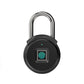 Fingerprint Padlock Intelligent Lock Dormitory Locker Warehouse Door Security Lock Outdoor Remote Authorization Password Padlock