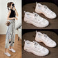 Women Sneakers Female Vulcanzied Flat Lace Up New Fashion Breathable Mesh White Shoes Woman Casual Shoes Woman