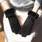 Christmas gift Woman Trend fashion gloves Plush Cotton gloves Birthday present Winter Warm gloves