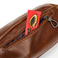Waist Bag Men Portable Large Capacity Brown Mobile Phone Bag Chest Bag Outdoor Sports Shoulder Bag
