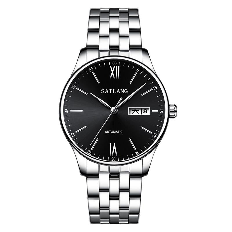 Men Business Watch Band Simple Fashion Analog Quartz Wrist Watch