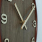 Chinese Style Wall Clock Living Room Silent Clock Chinese Style Wooden Clock Simple Household Clock Retro Wall Watch