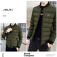Autumn and Winter Padded Coat Men's Winter Coat Trend Down Down Padded Jacket Baseball Collar Cotton Coat